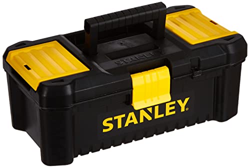 STANLEY STST1-75514 - Caja de herramientas de plástico con cierre de plastico, 32 x 17.5 x 13.3 cm